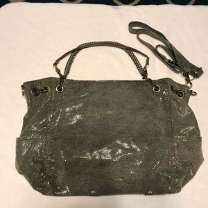 Chez- green shoulder bag